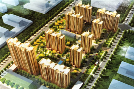 高级中学附近圣都山水城3室2厅1卫66万109m2毛坯房出售